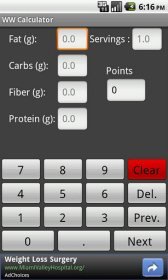 game pic for WW Points Calculator